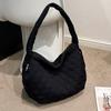 Bolsa de Lona Bolso Tote para Mujer Gran Capacidad Otoño e Invierno Versátil 2026 Nueva Moda Bolso de Hombro Bolso de Viaje de Alta Gama