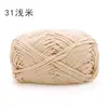 Xuefeier Hilo Liso No. 2 2mm Hebra Redonda Hueca Algodón Hilaza Algodón Puro Hilo de Algodón para Crochet Lana DIY Tejida a Mano