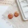 Vidrio checo doméstico vintage hortensia mariposa oso hojas hechas a mano trazado oro pulsera DIY material accesorios