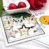 Horquilla de estrella pequeña linda de 3 cm estrella de cinco puntas sin costuras clip BB clip de pico de pato material hecho a mano para bricolaje accesorios para horquilla
