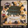 Conjunto de Balões Temático da Temporada de Formatura Decoração de Festa de Cerimônia de Formatura Conjunto de Balões de Folha de Alumínio Estrela de Cinco Pontas