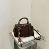 Bolso Retro de Color Sólido a la Moda para Mujer, Nuevo Estilo 2026, Bolso Cruzado para el Trabajo, Bolso Pequeño Tote Exquisito con Personalidad