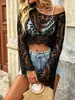 Ropa de protección solar europea y americana transfronteriza, nueva moda de verano para mujer, cárdigan de punto fino con ribete de encaje para la playa, vacaciones en la costa