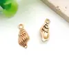 Acessórios para Joias DIY Série Oceano Dourado Kc Pingentes Tartaruga Polvo Concha Estrela do Mar Pulseira Colar Pingente