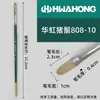 Pincel de Cerdas para Tinta a Óleo Hwahong Huahong Coreano Importado Leque 205 Caneta Leque 808 Avelã Profissional Acrílico Giz de Cera