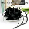 Pinza de Plátano con Lazo Esponjoso Estilo Coreano, Pinza de Tela Grande para el Cabello para Mujeres, Pinza para Girar el Cabello a Medio Recoger, Accesorio para el Cabello de Cola de Caballo