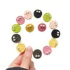 Juguete de Comida Simulada Galleta de Ojos Grandes Pinza para el Cabello Dulce y Divertida Color Caramelo Accesorios para el Cabello de Estudiante Pinza Lateral para Niños Divertida Japonesa y Coreana
