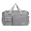 Bolsa de ginástica por atacado de fábrica com compartimento para sapatos, bolsa de bagagem de grande capacidade, bolsa de ombro esportiva, bolsa de viagem de curta distância para viagens de negócios