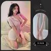 Lemon Story Disfraz Sexy de Enfermera Lencería Sexy Tentación Caliente Falda Corta de Color Sólido Conjunto de Uniforme Cosplay 8059