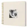 Álbum de Fotos Scrapbook DIY Encadernado com Espiral Transfronteiriço, Álbum de Fotos do Crescimento Infantil com Janela, Caderno Planejador do Fabricante