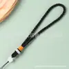 Alta qualidade tecido à mão alta qualidade ousado de mão pingente de jade texto brincadeira cordão tecido à mão atacado