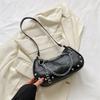 Bolso pequeño con cadena popular para mujer este año 2023, nuevo bolso bandolera de hombro a juego con todo, estilo coreano para mujer.