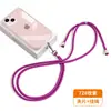 Cordão para Celular 6mm Feito Sob Medida de Fábrica, Alça Transversal, Alça de Pescoço, Alça com Clipe, Adesivo de Fixação, Capa com Pingente, Alça de Tecido para Pendurar