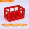 Venta al por mayor de fabricantes Cajas de cerveza de plástico de 24 compartimentos de 12 compartimentos Cajas de transporte de refrescos para bebidas Cajas de plástico Cajas de rotación de vino