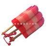 Cepillo de esponja arcoíris para taza de helado con costuras de tres colores, cepillo de esponja para limpieza de botellas de vidrio, esponja de baño