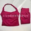 Venta Caliente Transfronteriza Dfyne Nuevo Chaleco de Yoga Resistente a las Arrugas Leggings de Pantalones de Nueve Puntos Sin Costuras de Tres Secciones Levanta Glúteos