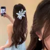 ¡Mariposas! Atmósfera Primavera y Verano Vacaciones en la Costa Nuevo Estilo Chino Flor Pinza para el Cabello Temperamento Pinza Lateral para el Pelo