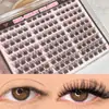 Popular en el comercio exterior: Set de pegamento WM40, aspecto natural, grueso, en forma de abanico, maquillaje de ojos mestizo intenso europeo y americano, pestañas postizas transfronterizas