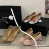 2026 Nuevo Estilo Zapatos Mary Jane para Mujer Súper Suaves Estilo Francés con Lazo Zapatos de Ballet Punta Cuadrada Estilo Hada