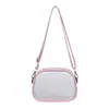 Nueva Bolsa Transparente de PVC Simple para Teléfono Cruzada Impermeable de Gelatina para Playa Rafting Bolsa de Hombro Ligera Portátil para Mujer