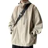 Ropa de Trabajo Estilo Americano para Hombre Primavera y Otoño Nueva Chaqueta con Capucha Holgada Retro Tendencia Marca Ins Chaqueta Casual para Hombre