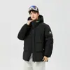 2024 Nueva Chaqueta Exterior Ropa de Trabajo Chaqueta de Plumas Pluma de Pato Blanca Resistente al Viento Impermeable y a Prueba de Frío
