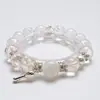 Pulsera de Cristal Natural con Polvo de Firefly de Flujo de Agua de Verano para Mujer, Diseño de Moda, Pulsera de Lujo Ligero al por Mayor