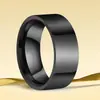 Anillo de acero inoxidable transfronterizo para mujer, simple, versátil, no se decolora, ultradelgado, anillo liso de 18k, anillo de acero de titanio, joyería, pulsera