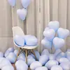 Globos Gruesos de 10 Pulgadas en Forma de Corazón de Colores Macarrón para Centros Comerciales, Bodas y Fiestas; Globos de Látex en Forma de Corazón