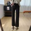 Calças mágicas de emagrecimento! Jeans skinny de cintura alta com elasticidade em quatro direções para afinar as pernas, calças retas de outono H082012