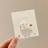 Pinza para el pelo de lunares de dopamina para mujer, Pinza lateral dulce y versátil, Pinza Bb linda, Pinzas de colores para flequillo y cabello, Pasador de moda