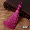 Pavilhão Mengnan Nó Chinês Argola de Puxar Franja de Borla Materiais Manuais DIY Peças Semi-acabadas Enfeites de Borla para Pendurar Lanternas