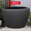 Tanque grande de patio de porcelana azul y blanca de Jingdezhen tanque de agua tanque de peces dorados cuenco de loto maceta de loto lirio de agua tanque de tortugas tanque de tortugas de hotel