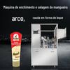 Máquina de Selagem com Ar Quente de Aquecimento Interno para Recheio de Creme, Semi-Automática para Tubos Flexíveis, Especializada para Tubos Curvos e de Formato Irregular