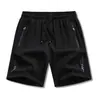 Shorts de Verão Masculino, Calça Casual de Cinco Pontos em Seda Gelada Fina, Corte Solto, Tamanho Grande, Shorts de Praia de Secagem Rápida