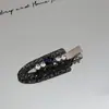 Pinza para el cabello de estrella de metal dulce y genial, diseño nicho, clip sin costuras para flequillo, accesorio para el cabello, pinza lateral para el cabello famosa en internet, clip de pico de pato