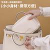 Bolsa de Maquillaje Cuadrada Francesa de PU Linda Ins tamaño pequeño Impermeable de Alto Valor Bolsa de Cosméticos Bolso de Mano para Mujer Sentido de Alto Nivel