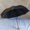 Guarda-chuva de Cabo Longo para Homem de Negócios Guarda-chuva de Golfe Grande Reto Duplo Automático Guarda-chuva Quadrado Impresso com Logo Presente