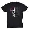 Transfronteiriça Verão 2026 Novo Estilo Manga Curta Estampada Alta Qualidade Camiseta Masculina Design Personalizado com Caveira Colorida Tendência