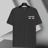 Fabricante de origen Camiseta de fondo moderna Camiseta de manga corta de alta gama Sudor de hombre Verano de manga corta para hombre Ropa de hombre Camiseta