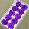 Flor mágica, flor eterna, grado B, 3-4 rosas, 10 flores secas, unicornio, regalo de San Valentín, caja, bolsa.