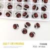 Explosiones K9 broca cuadrada para uñas de grasa super flash taladro manual de pilares bola taladro de pilares tridimensionales luz terminada broca para uñas de lujo de lujo accesorios para uñas
