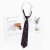 Corbata Azul Estilo Universitario jk Camisa Holgada Sin Golpes Accesorios Ropa Académica Rayada Japonesa Corbata de Lazo Mano Femenina Golpea Masculino dk