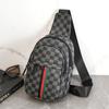 Al por mayor y al por menor Moda Juvenil Nueva Bolsa Pequeña para el Pecho Bolso Cruzado de Cuadros de Moda Bolso Pequeño Bolso de Hombro Bolso de Espalda