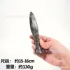 Obsidiana Cristal Natural Ópalo Cuchillo Hacha Espada Sin Filo Modelo Csgo Cuchillo Golpeado a Mano Cuchillo de Mena Wholesale