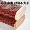 Almohada de Bambú de Verano para Protección del Cuello y Ayuda para Dormir, Almohada de Bambú Hueco Tejida a Mano, Individual, Transpirable, Ventilada, Firme