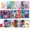 Fábrica en stock al por mayor bolsa de regalo trasera de PE princesa hombre araña caricatura caricatura infantil bolsa de regalo trasera para fiesta de cumpleaños cuentas