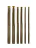 Varilla de Incienso de Vidrio con Sándalo Tapa de Madera para Incienso Tubo de Prueba de Madera de Alta Calidad Varilla de Incienso Expuesta Varilla de Incienso Transparente Incienso de Madera de Águila