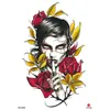 Tatuaje de brazo de flores al por mayor, directo de fábrica, nuevo, resistente al agua, duradero, protección del medio ambiente, tatuaje de imagen grande, suministro transfronterizo