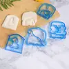 Especial Transfronterizo para Molde de Sándwich Pan Tostado Dibujo Animado Molde para Hacer Molde para Cortar Galletas Dibujo Animado Gadget de Horneado
